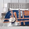 Ship Next Day Custom Houston Blanket Personalized Name Number Soft Flannel Throw Blanket Sport Fans Gifts for Men Women Youth Baby Decor for Bed Sofa,30"x40"/40"x50"/50"x60"/60"x80" #4