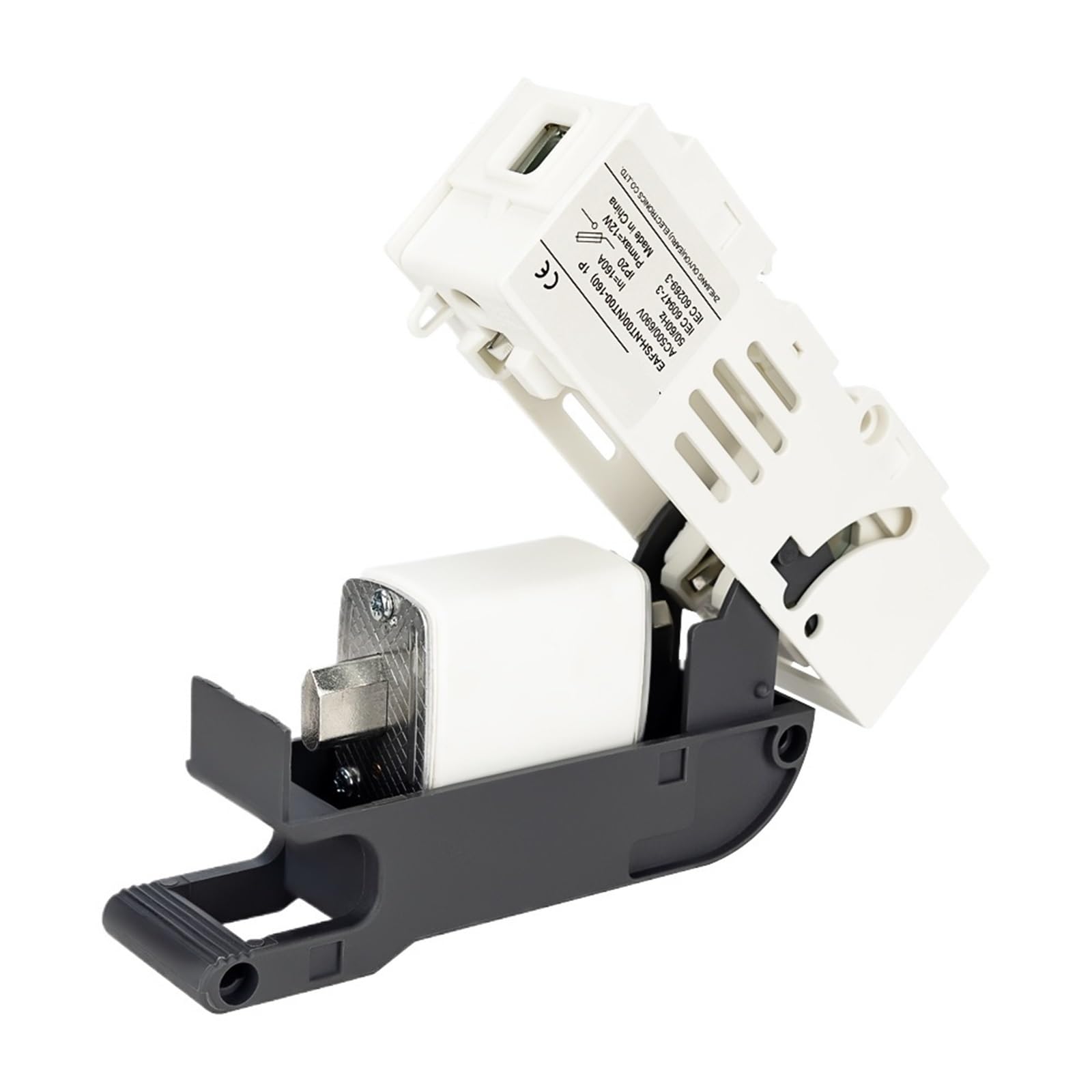 Sekcja bezpieczników 1P do baterii NT00 100A 160A instalacja typu Blade Plug Fit for 12V-1000V AC 500V 690V (160A, AC EAFS-NT00)