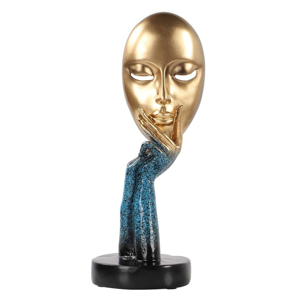 Buy Wifehelper The Thinker Statue Resin Face Sculpture Statue Abstract