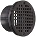 Jones Stephens D6084RB 3-1/2" PVC Spud with 5" Oil Rubbed Bronze Strainer