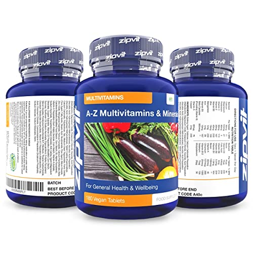 Multivitamin Tablets - Vegan Multivitamin for Women & Men - 180 Tablets - 6 Months Supply - with 25 Essential Active Vitamins & Minerals. Supports Bone Health and Your Immune System. UK Supplier - Image 4