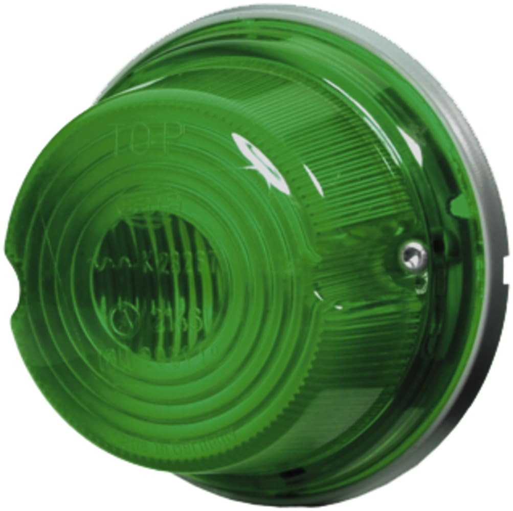 HELLA 2PF 001 259-677 Position Light - Halogen - 24/12V - mounting/Bolted - Lens Colour: Green - left/right - Quantity: 108
