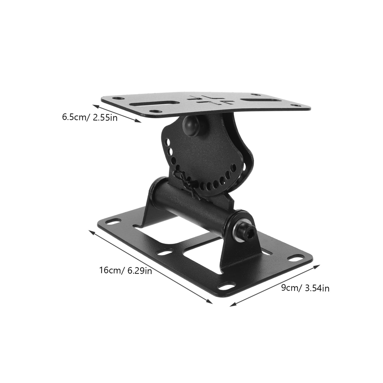 HONMEET Column Speaker Mount Bracket Rotatable Wall Shelf for Center Speakers Space Saving Design Durable and Sturdy for Home Theater Setup