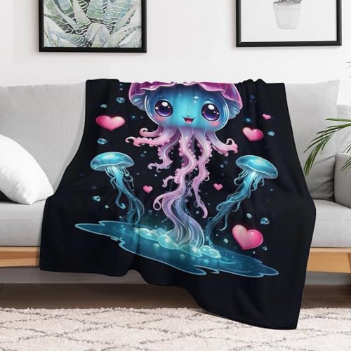 Manta de franela de forro polar Oktopus suave cómoda para cama y sofá 140x180cm 3