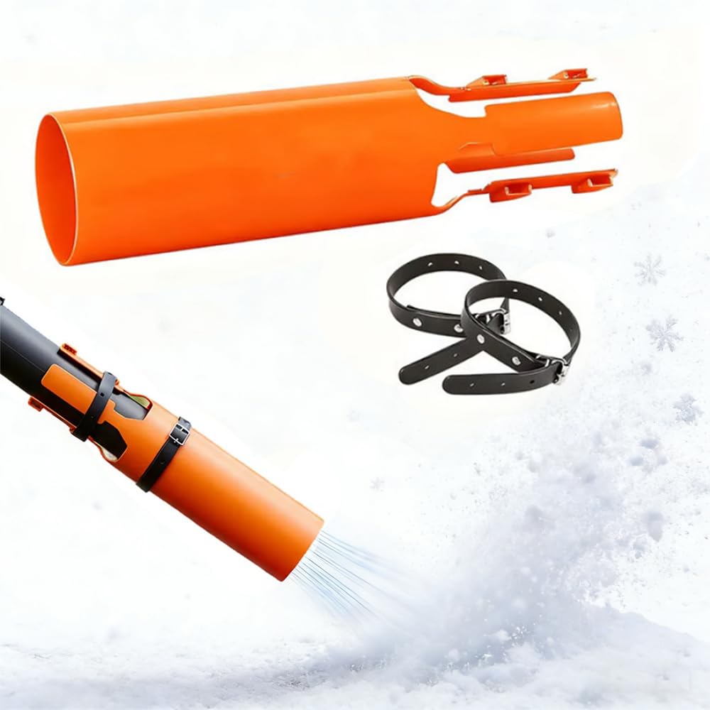 Amplificador de aire para soplador de hojas, amplificador de energía para sopladores de hojas, soplador de hojas, extensión de boquilla turbo, accesorio para soplador de hojas con cinta de fijación
