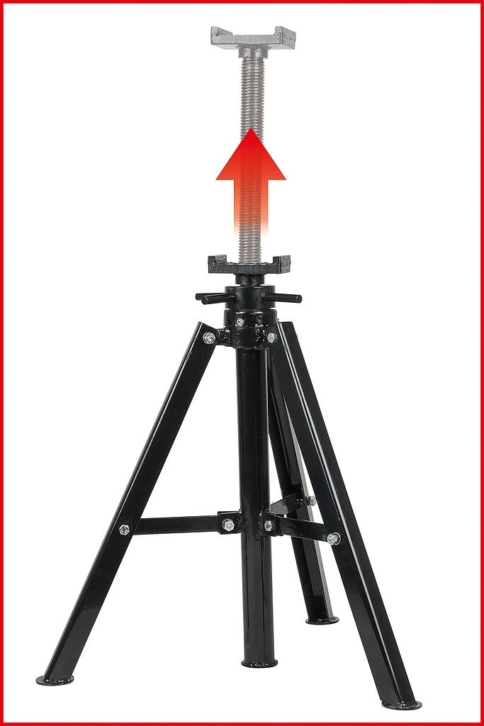 KS Tools 160.0441 Podnośnik ze stalowym wrzecionem, 12 t, 456-710mm
