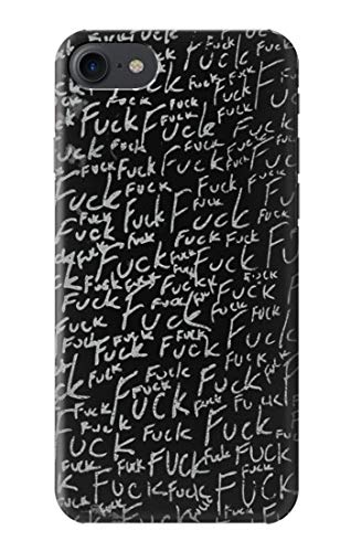 Coque iPhone 8 mots droles etui style tableau noir ecole