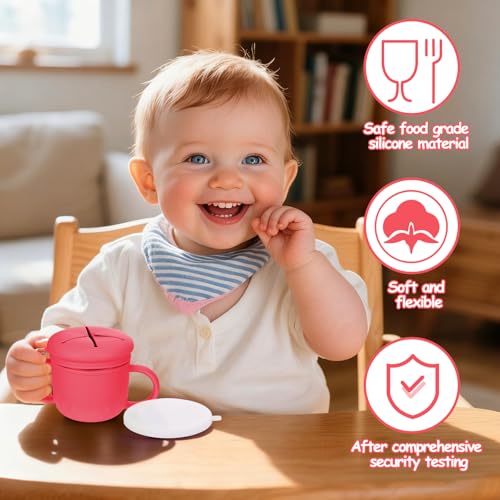 Image of Mity rain Stainless Steel Snack Containers, 4-in-1 Spill Proof