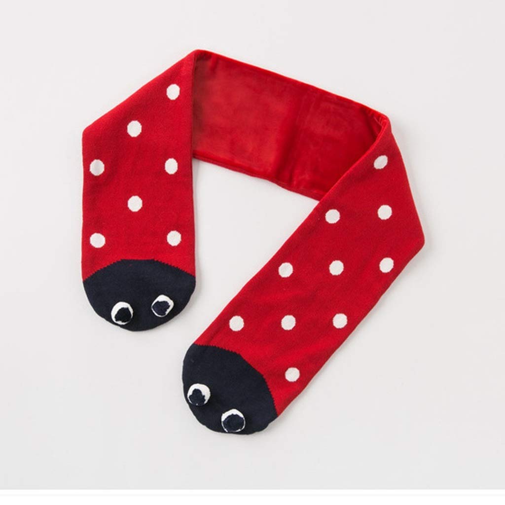 Bebé Babero Invierno Niños Lindo Más Terciopelo Cálido Bufanda Mujer Saludable, Lindo y Suave