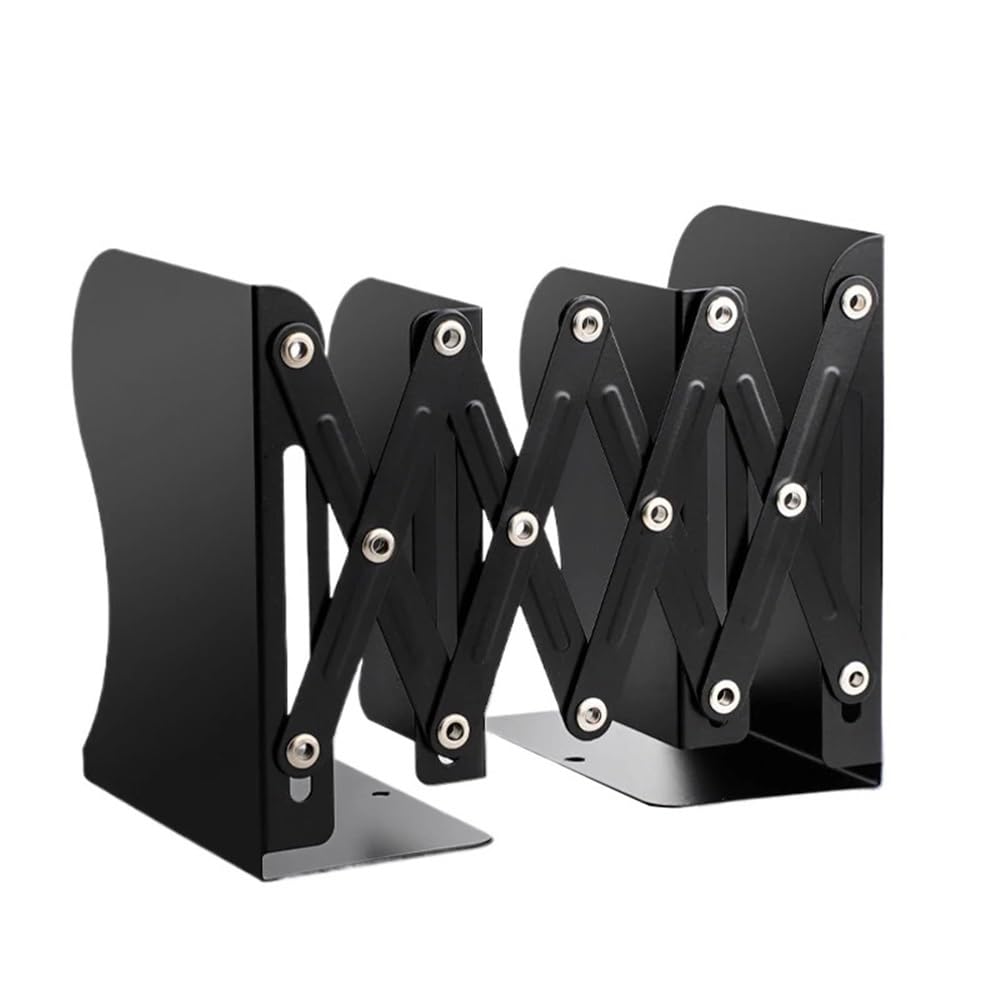 GDMDPTE MultiSection Bookends for Shelves & Desktopsnize Books Vinyl Records & Library StoppersStylish Blue Book Holder for Home & Office