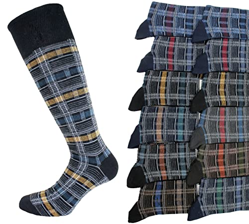 Enrico Coveri 12 paia calza LUNGA uomo winter