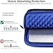 TECHGEAR Neoprene Zipped Sleeve Case Cover 11-13", Anti-Shock Lining fits iPad Pro 13 / Pro 12.9, Samsung Tab S10/S9/S8 Plus S9 FE+ 12.4", Book 12", Surface Pro 11/10/9/8/7, MacBook 13, 11" Laptops