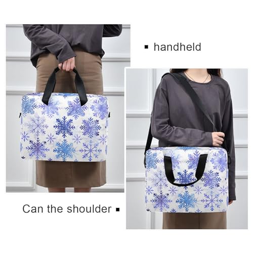 Funda morada para laptop ALAZA con múltiples compartimentos miniatura 2