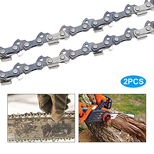 2Packs 14-Inch Chainsaw Chain Replacement For Portland Harbor Freight 64497 64498 3/8" Lp 050" 52Dl #TOP1