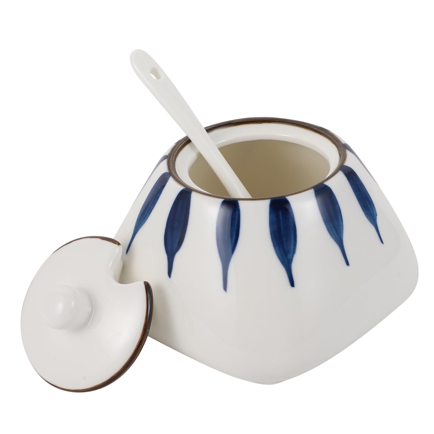 Garneck Practical Spice Jar Condiment Canister Salt Storage Jar Home Kitchenware