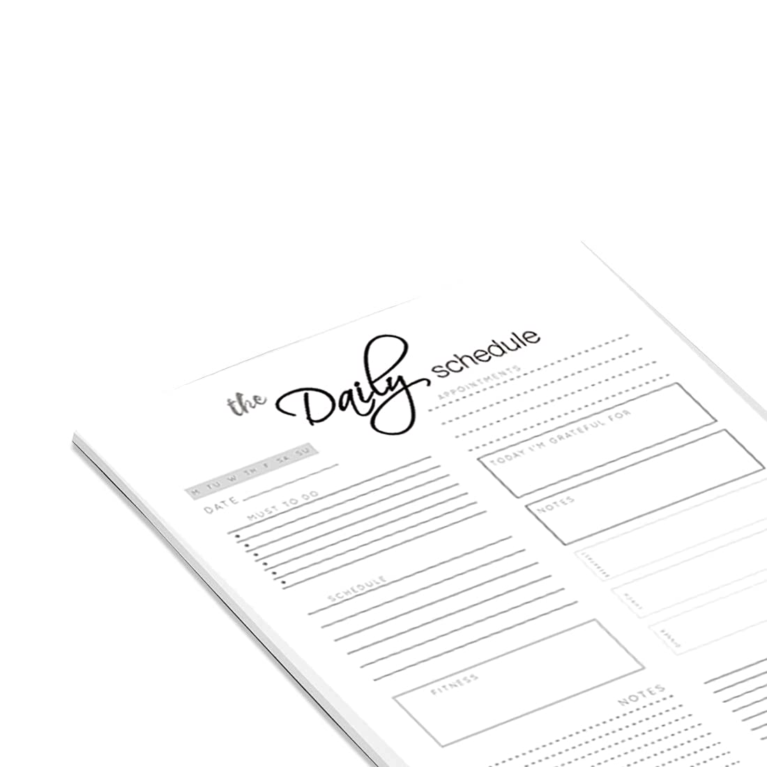 COI NOTEPAD DAILY PLANNER To Do List for Men & Women Work | Home | Office 1