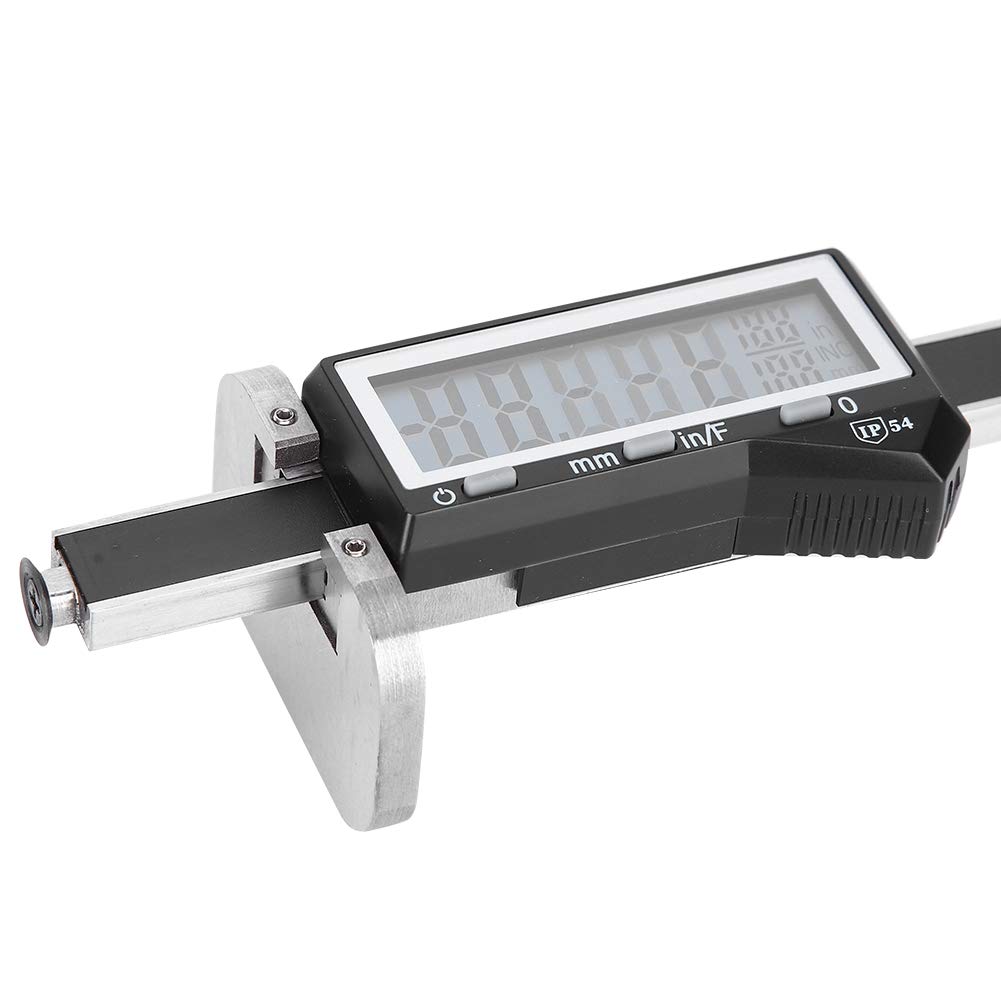 Calibrador Vernier digital, herramienta de medición electrónica de acero inoxidable, calibrador digital de precisión con conversión de unidades, IP54 para ingeniería mecánica,