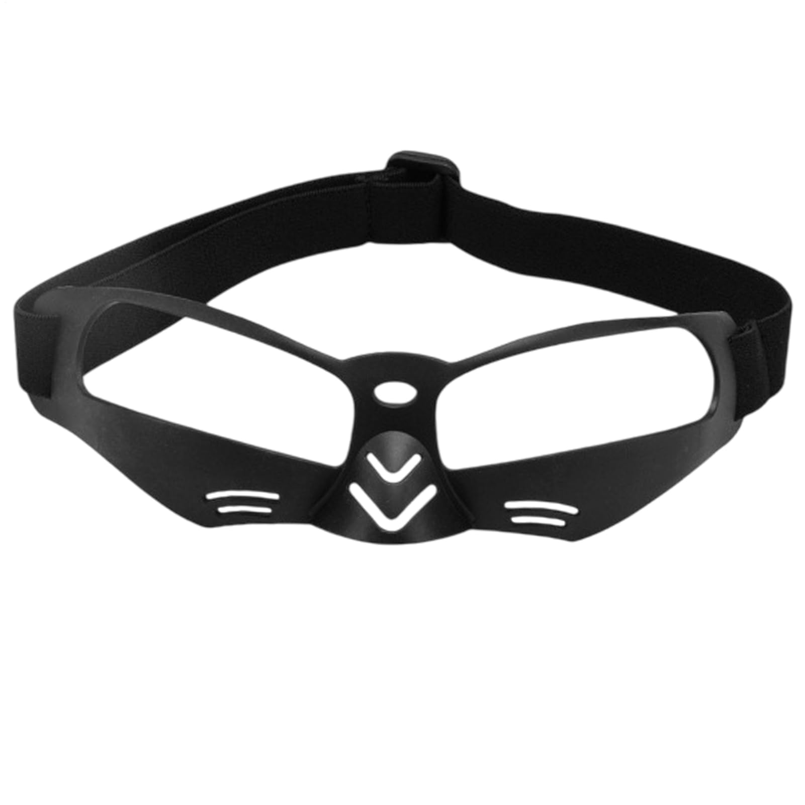 Basketball Goggles, Dribbling Glasses, Vision Training Aid, TPU, 6.69x2.17 In, Black, 1 Pair