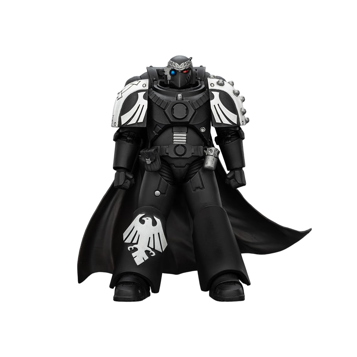 JOYTOY Warhammer 40K Raven Guard Mor Deythan with Nemesis bolt rifle 1:18 Scale 4.84inches Action Figure