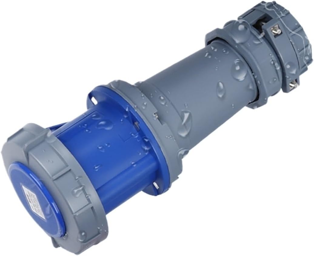 63A 125A Aviation Industry 3-pin Plug and Socket Waterproof Non-Explosion-Proof IP67(63A)