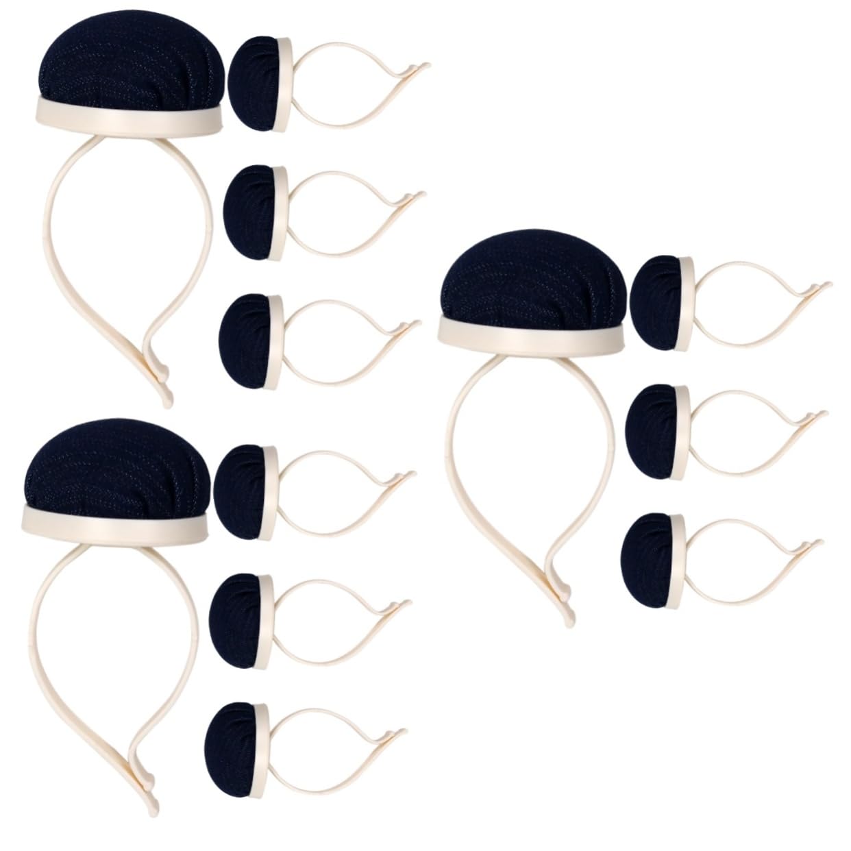 STOBOK 3 Sätze Handgelenk-pin-Tasche Machen Nadelkissen Nähen Basteln Stifte Sticken Zubehör Stickzubehör Uhrenarmbänder Nadelhalter Nähen Quiltnadelhalter Zum Nähen Polyester 4 Stück * 3
