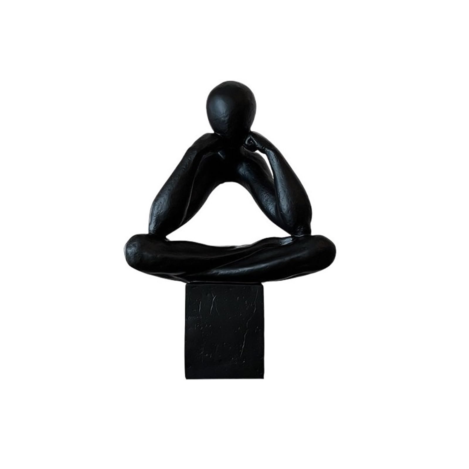 XPSHP25112 Cabinet Decorations Minimally Creative Portrait Ornaments Abstract Art Sculptures Home Wine Cabinet Artworks(Black)