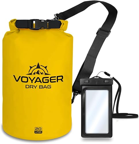 Miniatura 9 de EcoGear FX Bolsa seca impermeable resistente serie Voyager  Bolsa de compresión duradera  Kayak, rafting, canotaje, senderismo, pesca y camping