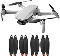 Vista 5 de 16 piezas de mini 2 hélices de repuesto de bajo ruido y liberación rápida, accesorios compatibles con DJI Mini 2 / Mini SE/Mini 2 SE/Mini 4K Drone
