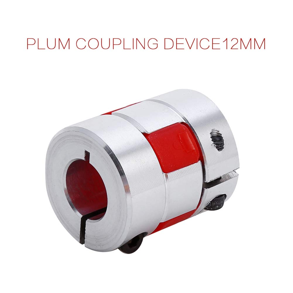 Acoplamiento Elástico Aluminium 8Mm X 12Mmible łącznik Wału śliwkowego Cnc łącznik Enkodera Silnika Krokowego 8Mm łącznik Wału
