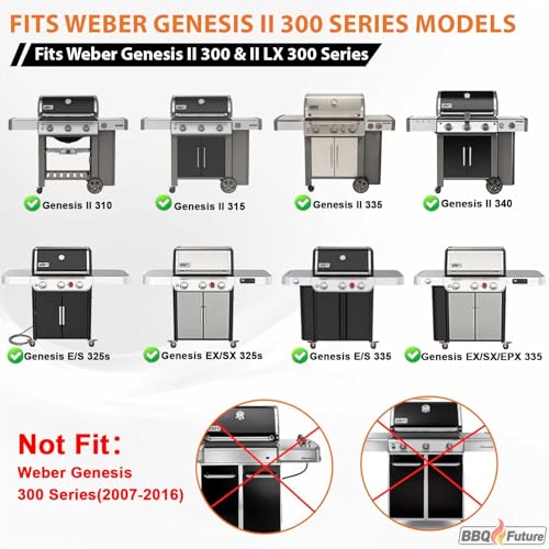 Image of 6788 Full Size Griddle for Weber GS4 Genesis II 300 Series Gas Grills