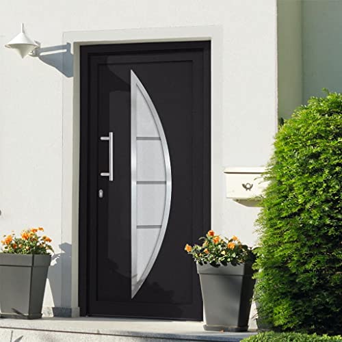 vidaXL Porta Ingresso 108x208 cm Antracite