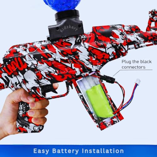 Image of Jelly Shoot Electric Toy Gun for Kids | Automatic Water Beads Gel Ball Blaster | Rechargeable Outdoor Shooter with Soft Gel Balls | Safe Fun Activity Toy for Boys & Girls