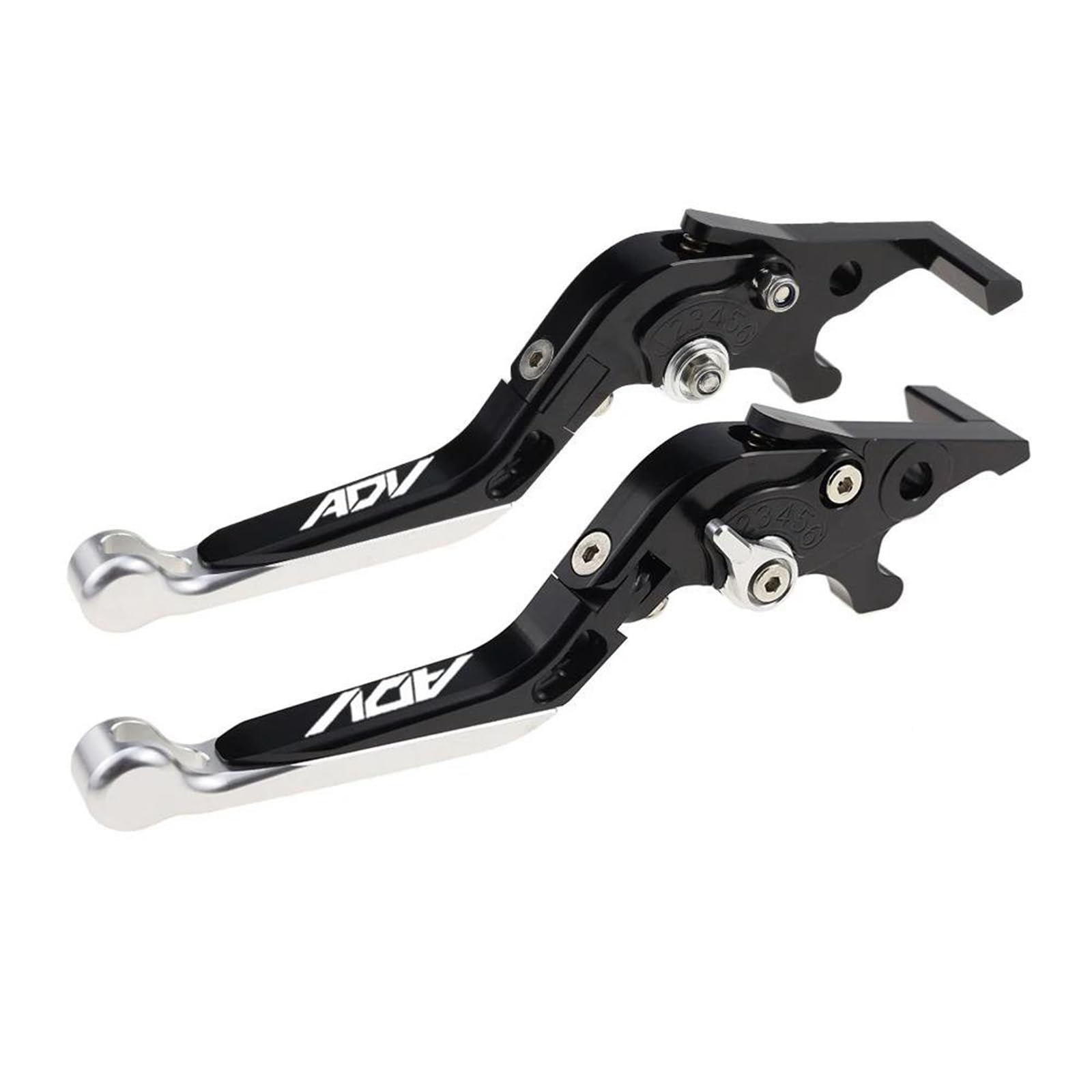 Frizione Leve Frizione Pivotanti, Manopole Di Controllo, Ricambi Per Moto, Leva Freno Regolabile Per Honda ADV750 2020-2022(Black 5)