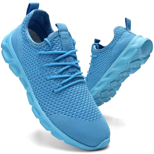 QIJGS Scarpe da ginnastica da donna per il tempo libero, X blu., 38 EU