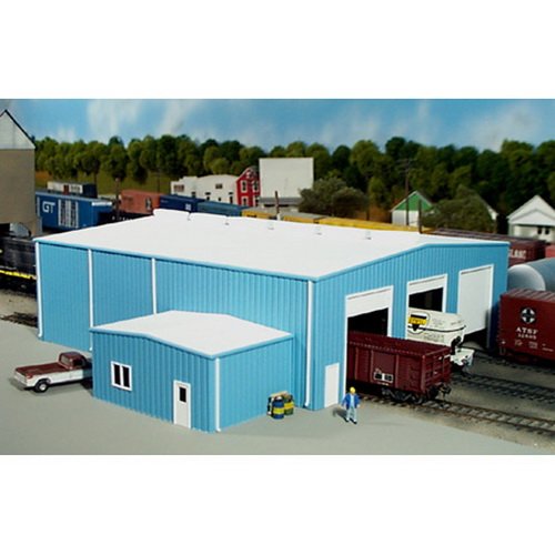 Pikestuff HO Scale Shop w/Add-On Office Kit