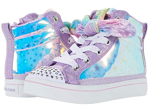 Skechers Girl's Lavender/Multi Sneaker