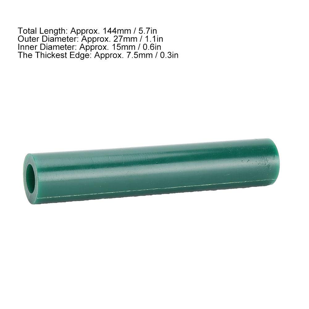 Anello per anello in cera, Tubo di cera Anello per cera verde Grande piatto tubo laterale Tubo ad anello in cera per intaglio Gioielli anello strumento per gioielli creazione e progettazione anelli
