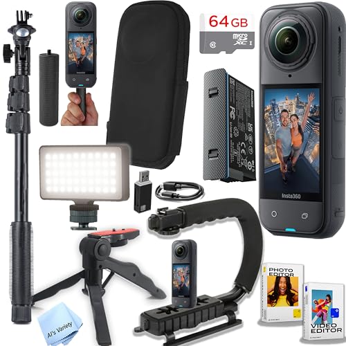 Insta360 X5 Cámara 8K 360° Resistente al Agua