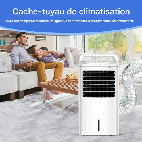 Tuyau climatiseur trop chaud ? Solution isolation gaine climatiseur mobile - 3