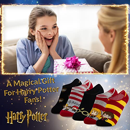 Harry Potter Girls No Show Socks - Invisible Liner for Kids, Summer Pack of 5 - Kids Gifts2