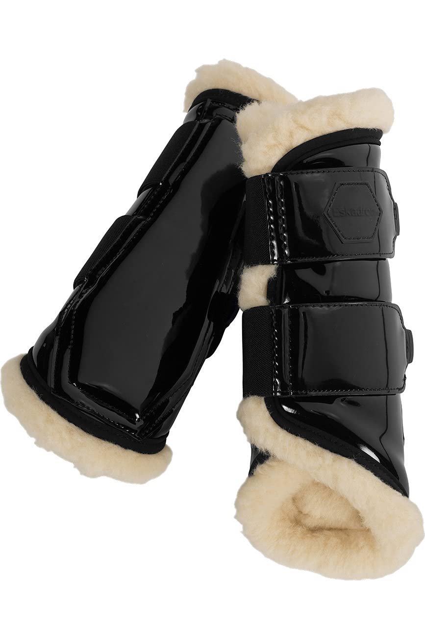 Eskadron Varnish Evo-Wool Brushing Boots 5550 - Black - Breathable -