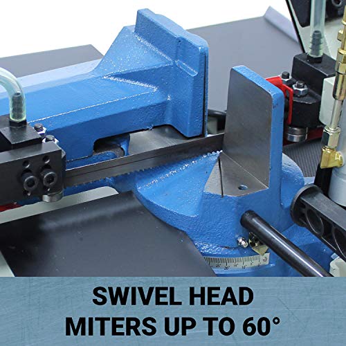 Baileigh BS-210M Hydraulic Horizontal Band Saw, 110V, 1hp Motor, 3/4