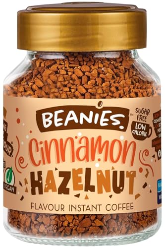 Beanies Coffee Cinnamon Hazelnut Flavoured Coffee 50g