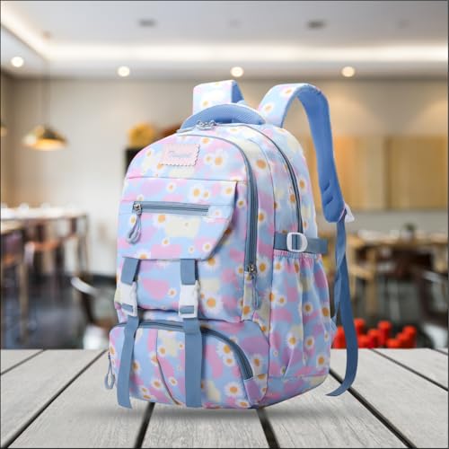 Image of Tinytot 30 Litre, Stylish & Trendy Water Resistant High Storage Multi-purpose School Backpack College Bag Travel Standard Backpack Bag For Boys & Girls, 2nd Standard Onward, 19 Inch