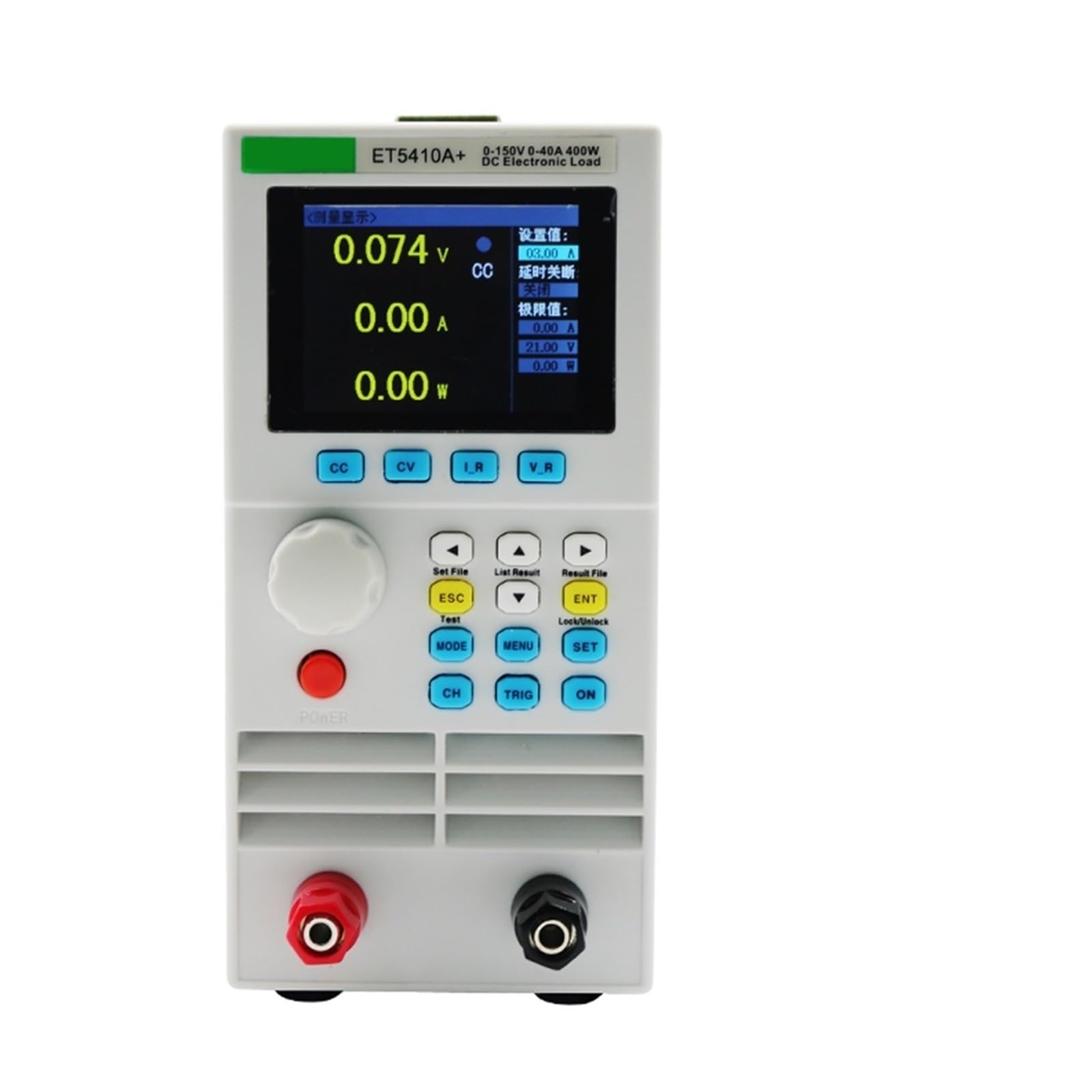 Probador de capacidad de batería de carga electrónica de CC programable de canal único/doble, 400W 150V/500V (Size : ET5410A Upgrade Set)