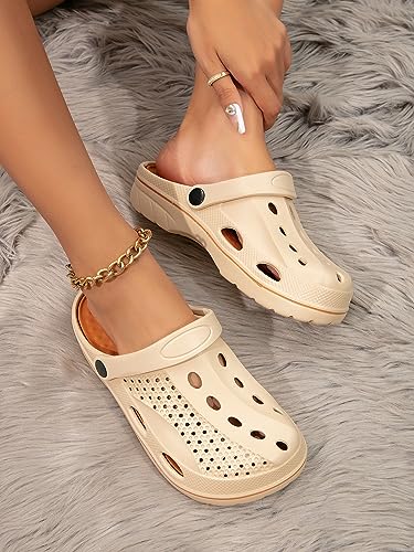 Image of SOSOWHLTE Men's & Women's Arch Support Clogs Garden Shoes Removable Insole