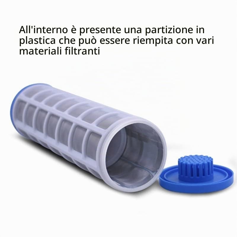 Elemento filtrante purificatore d'Acqua Lavabile Cartucce filtranti a Rete in Acciaio Inossidabile da 10 Pollici Precisione del Filtro 40 Micron