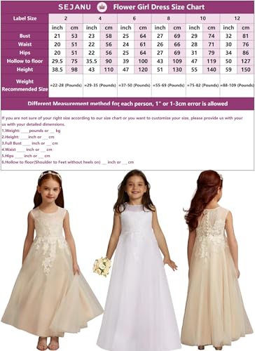 Tulle Flower Girl Dresses for Wedding Lace Applique Princess Pageant Gowns Sleeveless First Communion Dress for Girls4