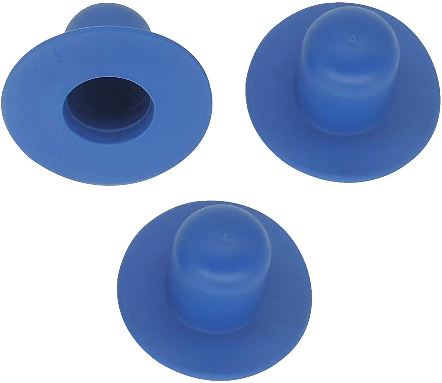 JIANGLI (3 Pack) Replacement Ground Swimming Pool Filter Pump Strainer Hole Plug Stopper for INTEX