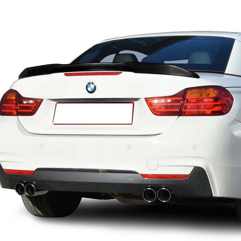 Amazon.com: HYPERSPEED Real Carbon Fiber Trunk Spoiler Wing Lip 
